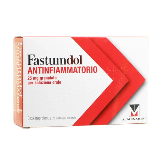Fastumdol Antinfiammatorio 25 mg 20 bustine