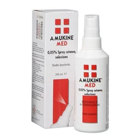 Amukine Med Spray Cutaneo 200ml 0,05%