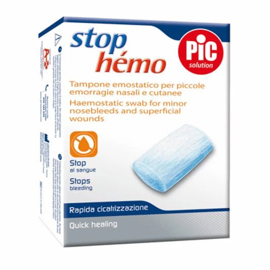 PIC STOP HÉMO TAMPONE EMOSTATICO STERILE 5 PEZZI