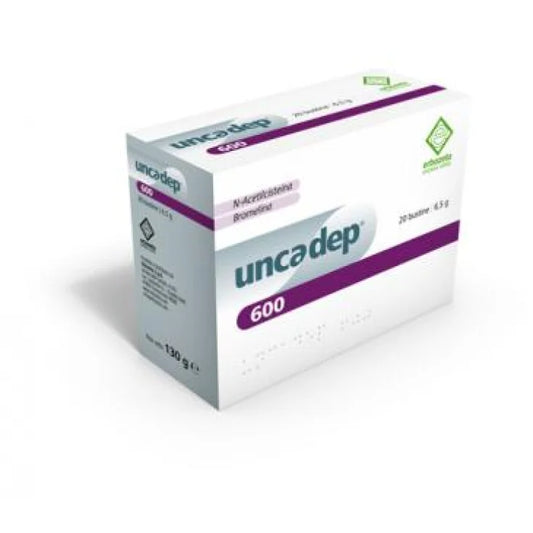 ERBOZETA UNCADEP 600 INTEGRATORE ALIMENATARE 20 BUSTINE