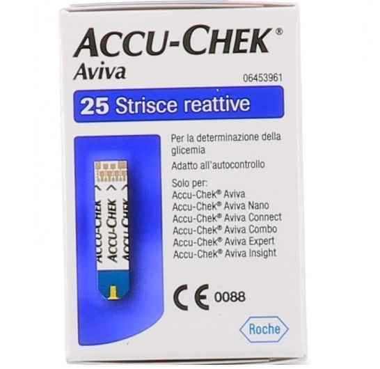 ACCU-CHEK AVIVA 25STR
