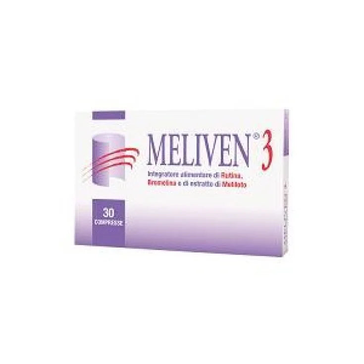 NATURAL BRADEL MELIVEN 3 INTEGRATORE ALIMENTARE 30 COMPRESSE