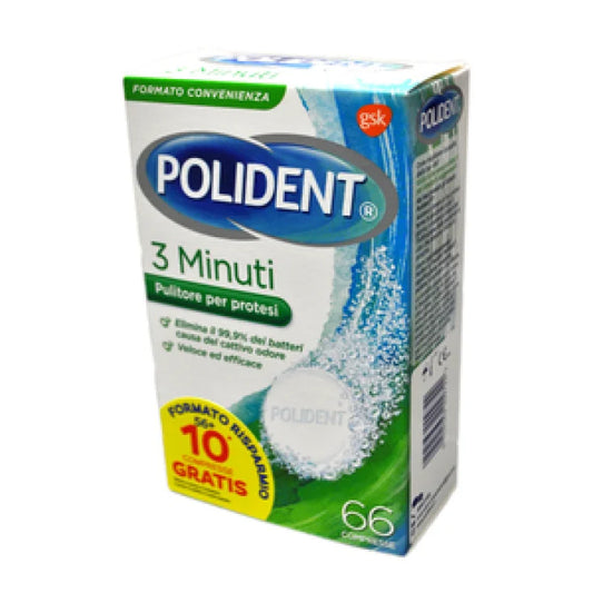 POLIDENT 3 MINUTI 66CPR