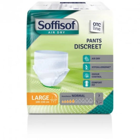 SOFFISOF AIR DRY PANTS DISCR L