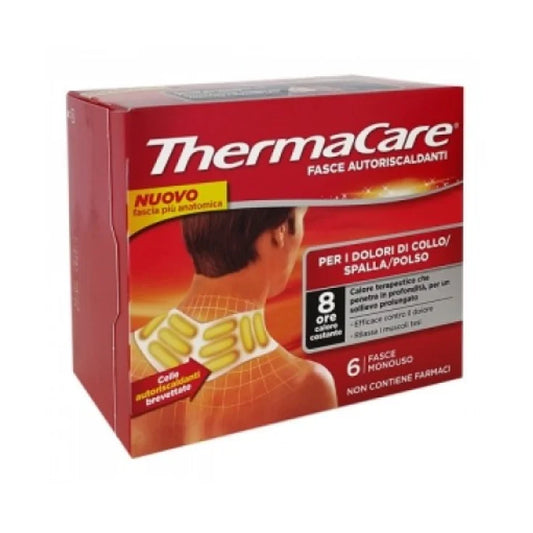 FASCE AUTORISCALDANTI COLLO SPALLA POLSO THERMACARE® 6 FASCE