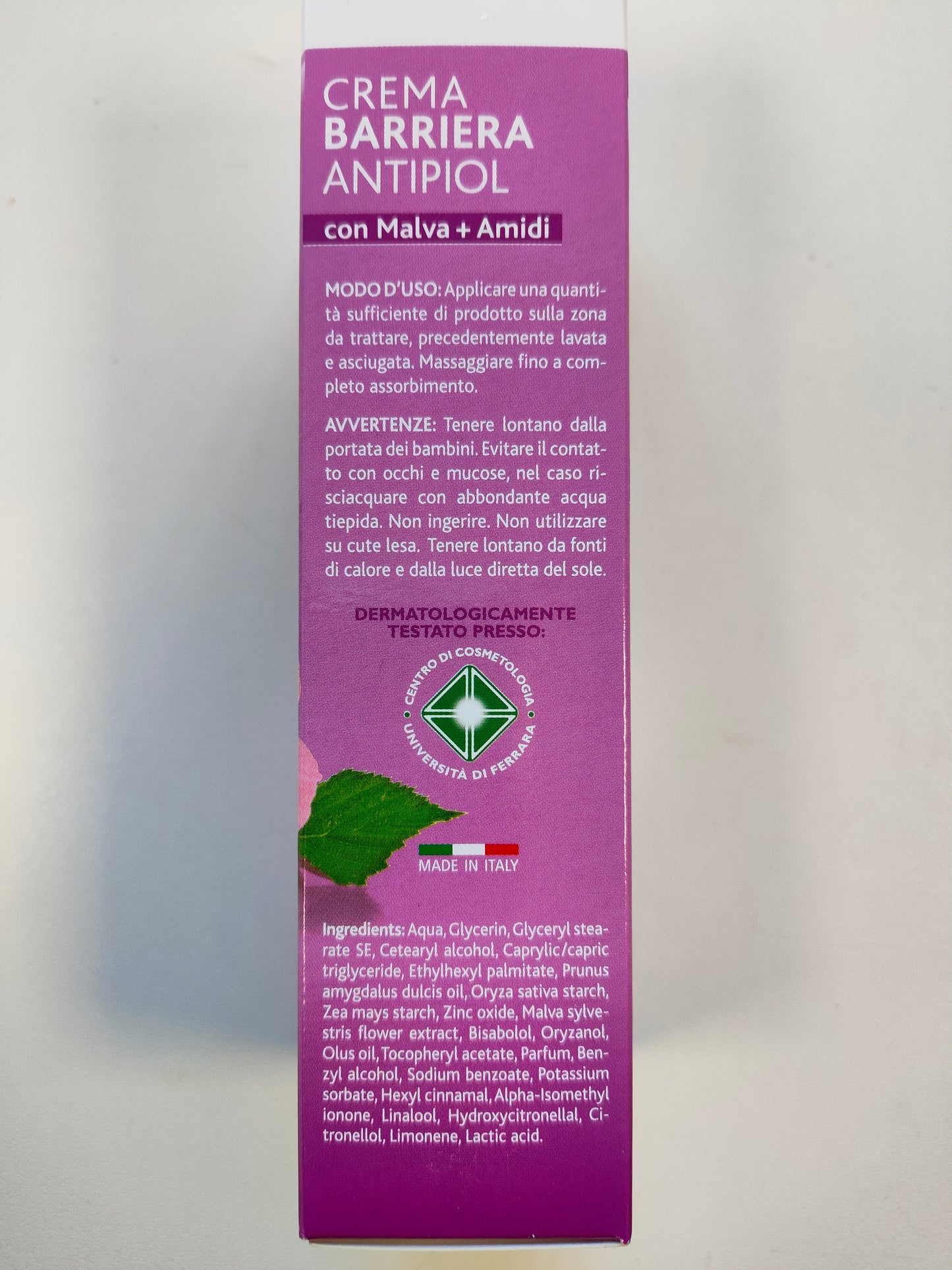 ANTIPIOL CREMA BARRIERA 100ML con Malva + Amidi 983365851