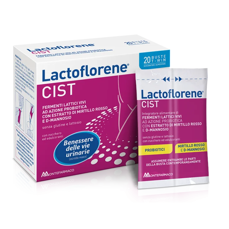 LACTOFLORENE® CIST MONTEFARMACO 20 BUSTE DUOCAM