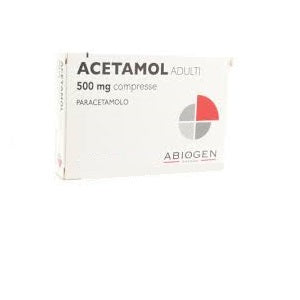 ACETAMOL 20 COMPRESSE ADULTI 500 mg