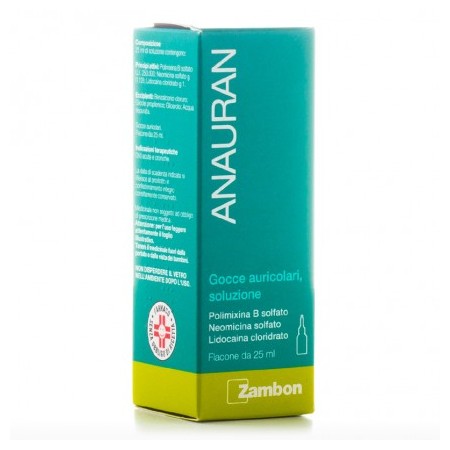 Anauran gtt auric fl 25 ml