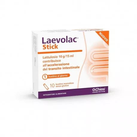 Chiesi Laevolac Stick 10 bustine integratore per stitichezza