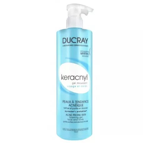 KERACNYL GEL DET 400ML DUCRAY