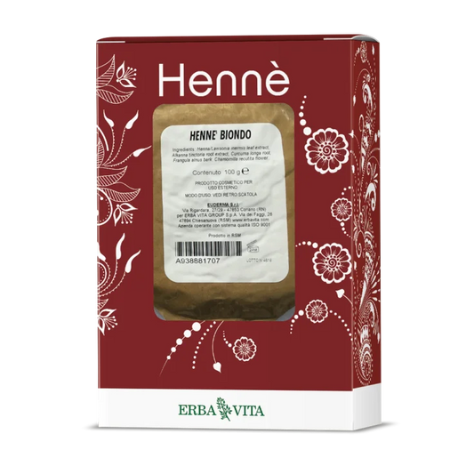 HENNÉ BIONDO TINTURA IN POLVERE ERBA VITA 100G