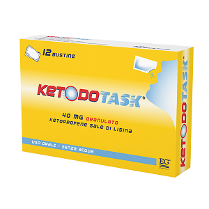KETODOTASK 12 BUSTINE 40 MG