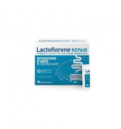 LACTOFLORENE REPAIR FERMENTI LATTICI VIVI AD AZIONE PROBIOTICA, 10 BUSTE