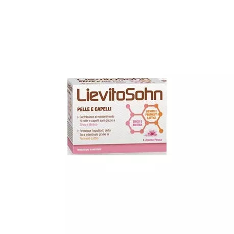 LievitoSohn 30 Bustine Integratore per Pelle e Capelli