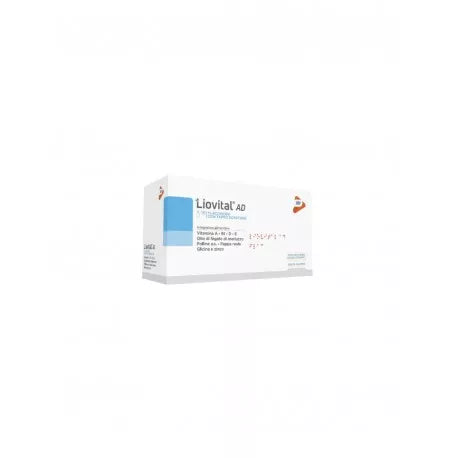 Pharma Line Liovital AD Integratore per ossa normali 10 flaconcini x 10 ml