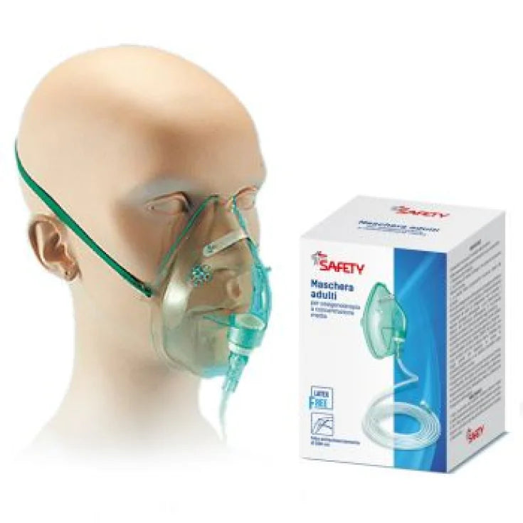 MASCHERA OSSIGENOTERAPIA SAFETY