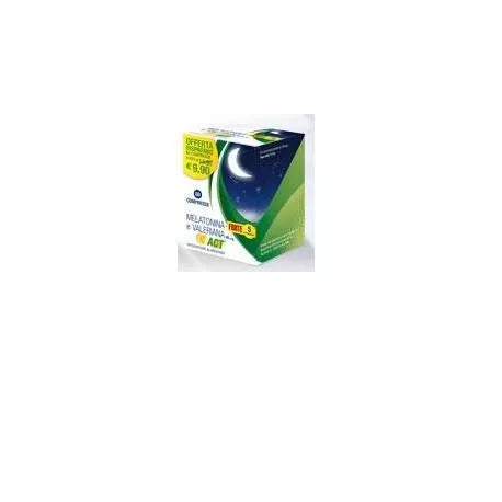 F&f Melatonina Act 1mg +valeriana 5 Forte Complex 60 Compresse