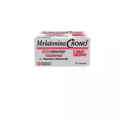 Chemist's Research Melatonina Crono 1mg Tiamepina 30 Compresse
