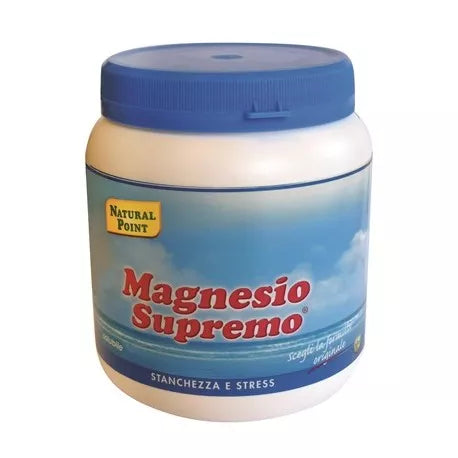 Natural Point Magnesio Supremo 300 g Integratore per Stress Fisico e Mentale